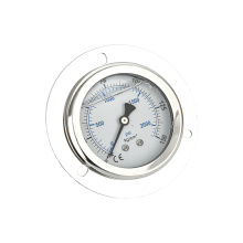 Hot selling silicone filled stainless steel manometer